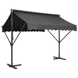 Tenda Parasole con Piedistallo 300x300 cm Antracite