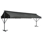 Tenda Parasole con Piedistallo 600x300 cm Antracite