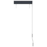 Tenda a Rullo per Esterni 60x250 cm Bianca e Arancione