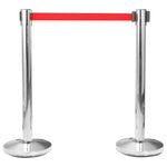 Barriera a Nastro Retrattile 200 cm Rossa