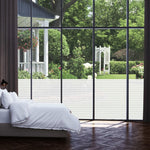 Pellicola per Finestra Design Smerigliato Strisce 0,9x100 m PVC