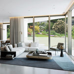 Pellicola per Finestra Design Smerigliato Strisce 0,9x100 m PVC
