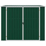 Capanno da Giardino Verde 195x198x159 cm in Acciaio Zincato