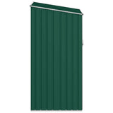 Capanno per Legna Verde 245x98x159 cm in Acciaio Zincato
