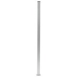 Pali per Recinzione 3 pz in Alluminio 185 cm