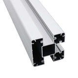Pali per Recinzione 3 pz in Alluminio 185 cm