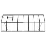 Serra con Telaio Base Antracite 9,31 m in Alluminio