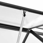 Serra con Telaio Base Antracite 9,31 m in Alluminio