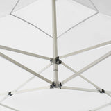 Gazebo Professionale Pieghevole Alluminio 2x2 m Bianco