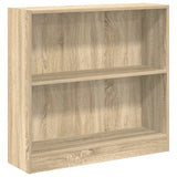 Libreria Rovere Sonoma 80x24x75 cm in Legno truciolato