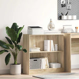 Libreria Rovere Sonoma 80x24x75 cm in Legno truciolato