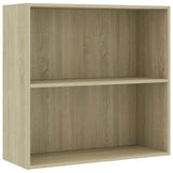Libreria Rovere Sonoma 80x30x76,5 cm in Legno truciolato
