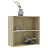 Libreria Rovere Sonoma 80x30x76,5 cm in Legno truciolato