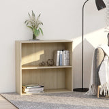 Libreria Rovere Sonoma 80x30x76,5 cm in Legno truciolato