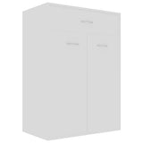 Scarpiera Bianca 60x35x84 cm in Legno truciolato