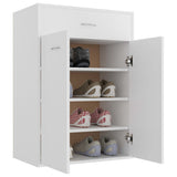 Scarpiera Bianca 60x35x84 cm in Legno truciolato