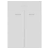 Scarpiera Bianca 60x35x84 cm in Legno truciolato
