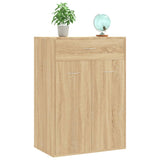 Scarpiera Rovere Sonoma 60x35x84 cm in Legno truciolato