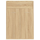 Scarpiera Rovere Sonoma 60x35x84 cm in Legno truciolato