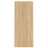 Scarpiera Rovere Sonoma 60x35x84 cm in Legno truciolato
