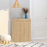 Scarpiera Rovere Sonoma 60x35x84 cm in Legno truciolato