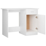 Scrivania Bianca 100x50x76 cm in Legno truciolato