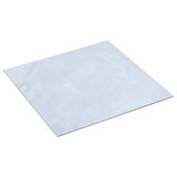 Tavole per Pavimenti 55 pcs Bianco 5,11 m PVC