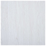 Tavole per Pavimenti 5,11 m 55 pcs PVC Legno Bianco