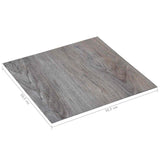 Tavole per Pavimenti 55 pcs Marrone Chiaro 5,11 m PVC