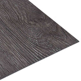 Tavole per Pavimenti 5,11 m 55 pcs PVC Nero e Grigio