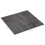 Tavole per Pavimenti 5,11 m 55 pcs PVC Nero e Grigio