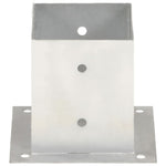 Ancoraggi Pali 4 pz in Metallo Zincato 121 mm