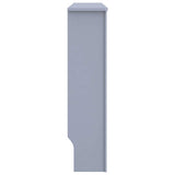 Copertura per Radiatore Antracite 112x19x81,5 cm in MDF