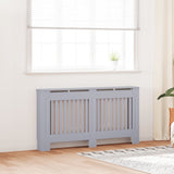Copertura per Radiatore Antracite 152x19x81,5 cm in MDF