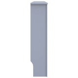 Copertura per Radiatore Antracite 152x19x81,5 cm in MDF