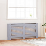 Copertura per Radiatore Antracite 172x19x81,5 cm in MDF