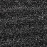 Tappetini per scale autoadesivi 15 pz 65x21x4 cm grigio bordo rettangolare