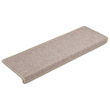 Tappetini per scale 15 pz 65x21x4 cm Talpa Bordo rettangolare