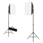 Kit per Studio Fotografico con Luce Softbox e Fondali