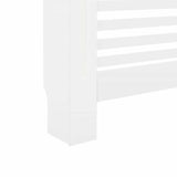 Coperture per Radiatori 2 pz Bianche 112x19x81,5 cm in MDF