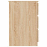Scrivania Rovere Sonoma 140x50x77 cm in Legno truciolato