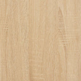 Scrivania Rovere Sonoma 140x50x77 cm in Legno truciolato
