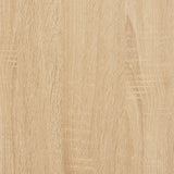 Scrivania Rovere Sonoma 140x50x77 cm in Legno truciolato