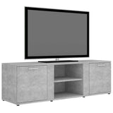 Mobile Porta TV Grigio Cemento 120x34x37cm in Legno truciolato