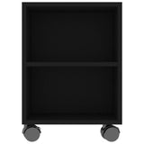 Mobile Porta TV Nero 120x35x48 cm in Legno truciolato