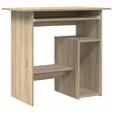 Scrivania Rovere Sonoma 80x45x74 cm in Legno truciolato
