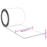 Rotolo per Tenda a Strisce in PVC 1,6mm x 200mm 25 m