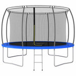 Set Trampolino Rotondo 366x80 cm 150 kg