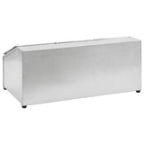 Supporto Gastronorm con 3 Contenitori GN 1/6 in Acciaio Inox