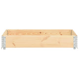 Collare per Pallet 80x120 cm in Legno Massello di Pino